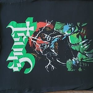 Ghost Band Tee Official Death Metal DC Crossover